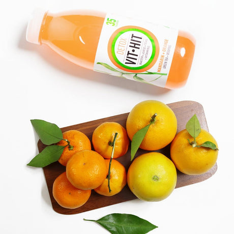 HS824 VITHIT Mandarin Detox Vitamin Water 500ml (Pack of 12)
