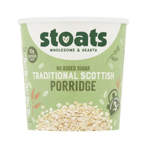 HS854 Stoats Classic Porridge Pots 60g (Pack of 16) - JD Catering Equipment Solutions Ltd