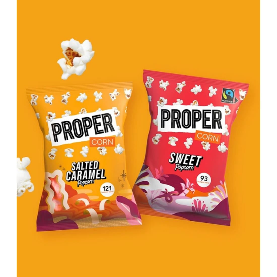 HS877 Propercorn Impulse Salted Caramel Popcorn 28g (Pack of 24)