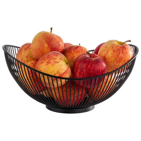 HS917 APS Svart Black Mesh Basket 295x255x135mm