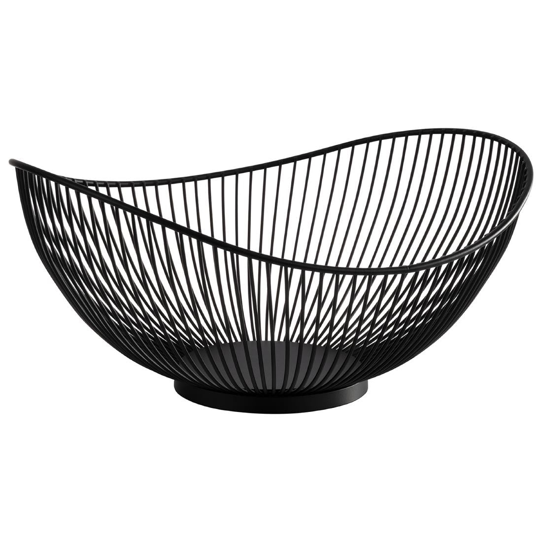 HS917 APS Svart Black Mesh Basket 295x255x135mm