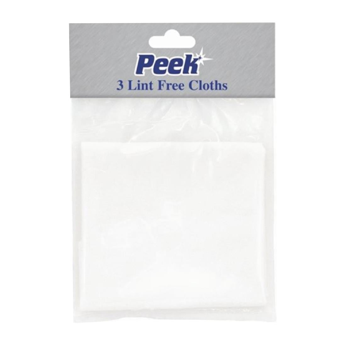 HS961 Peek Lint Free Cloths (Pack of 3)