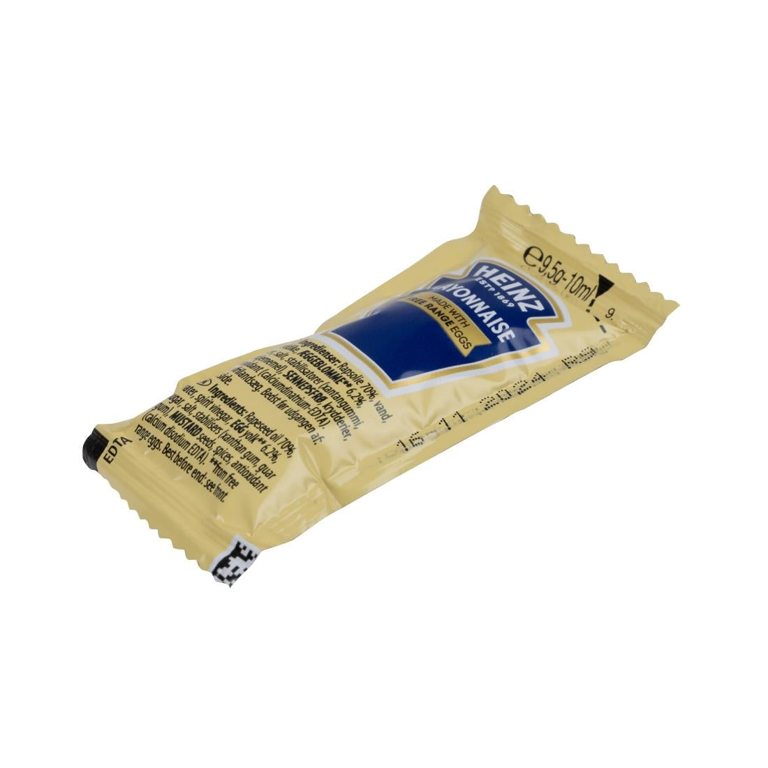 HT385 Heinz Mayonnaise Sachets 10ml (Pack of 200)