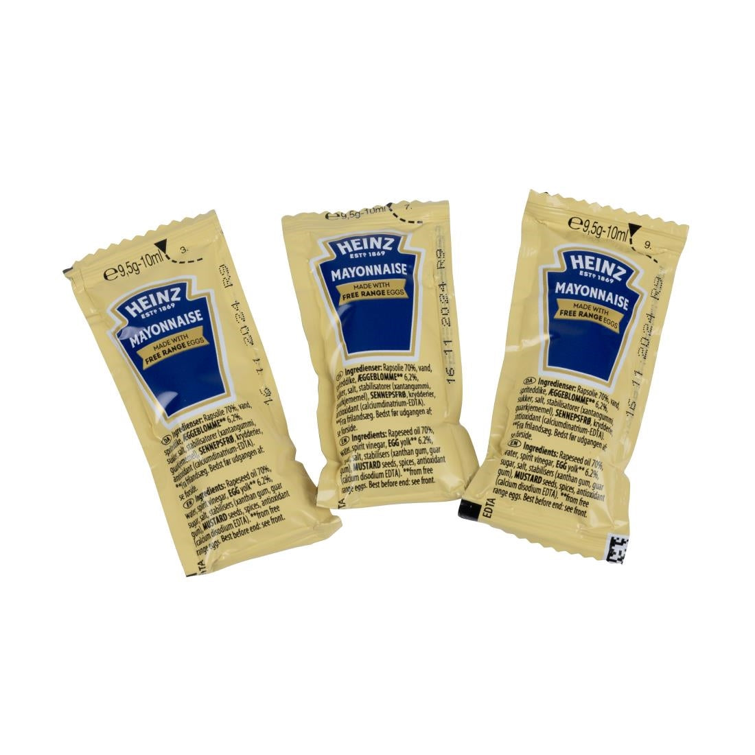 HT385 Heinz Mayonnaise Sachets 10ml (Pack of 200)