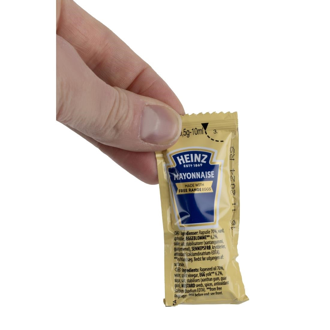 HT385 Heinz Mayonnaise Sachets 10ml (Pack of 200)