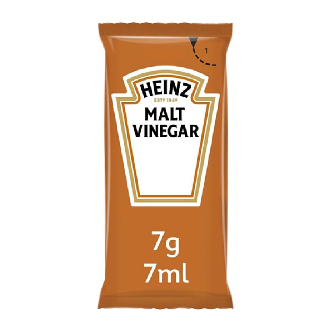 HT391 Heinz Malt Vinegar Sachets 7ml (Pack of 200)