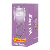 HT392 Heinz Garlic Sauce SqueezMe! Sachets 26ml (Pack of 70)