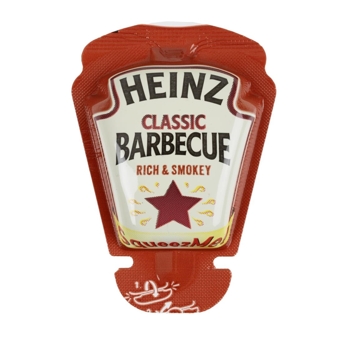 HT393 Heinz Classic BBQ SqueezMe! Sachets 26ml (Pack of 70)