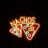 HT416 A1 Equipment Nachos Neon Style LED Light-up Sign A7695