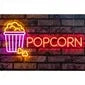 HT419 A1 Equipment Popcorn Neon Style LED Light-up Sign A7374