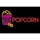 HT419 A1 Equipment Popcorn Neon Style LED Light-up Sign A7374