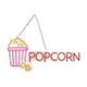 HT419 A1 Equipment Popcorn Neon Style LED Light-up Sign A7374