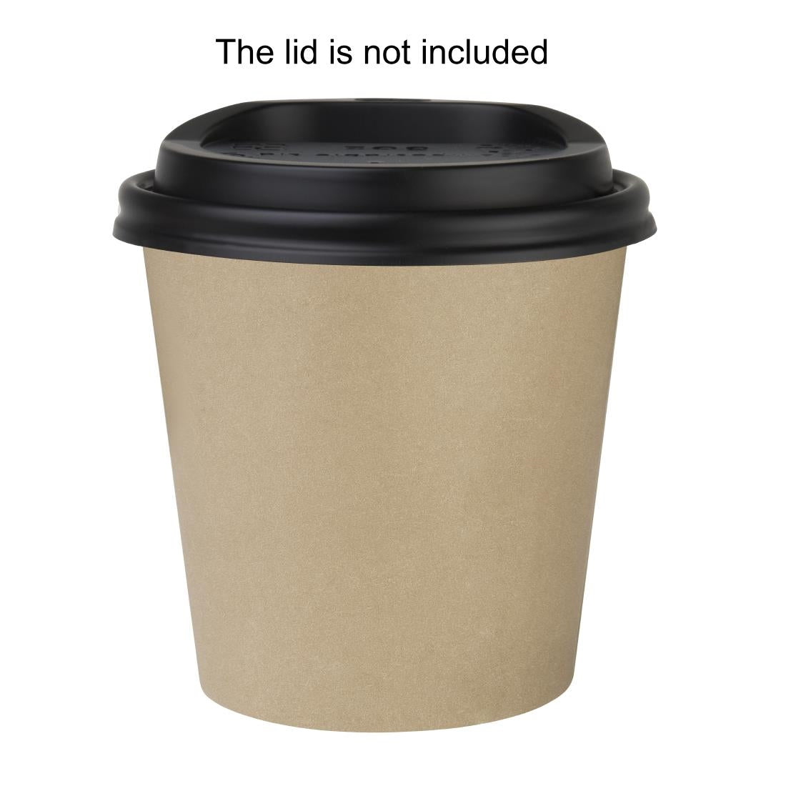 HT466 Fiesta Compostable Hot Cups Single Wall Kraft 6oz (1000 Pack)