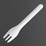 HT483 Fiesta Compostable Paper Forks 155mm (Pack of 100)