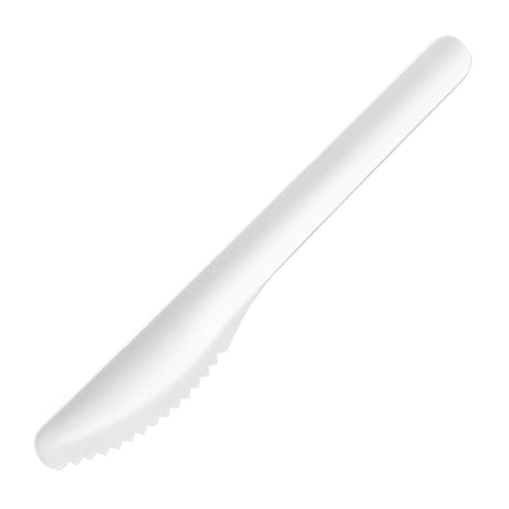 HT484 Fiesta Compostable Paper Knives 165mm (Pack of 100)