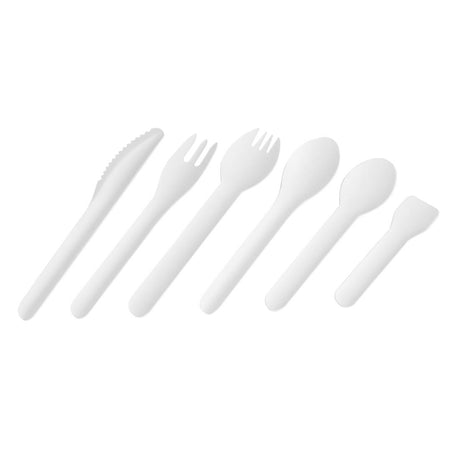 HT484 Fiesta Compostable Paper Knives 165mm (Pack of 100)