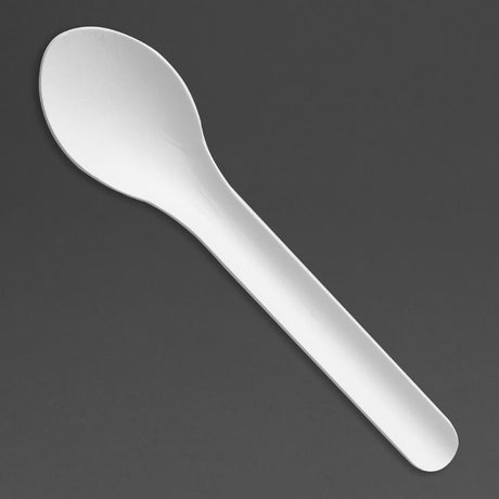 HT485 Fiesta Compostable Paper Spoons 150mm (Pack of 100)