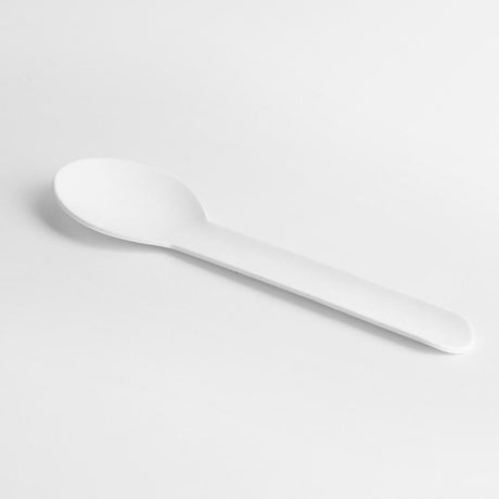 HT486 Fiesta Compostable Paper Teaspoons 132mm (Pack of 100)