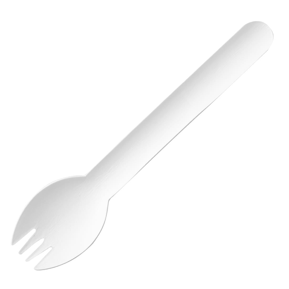 HT488 Fiesta Compostable Paper Sporks 160mm (Pack of 100)