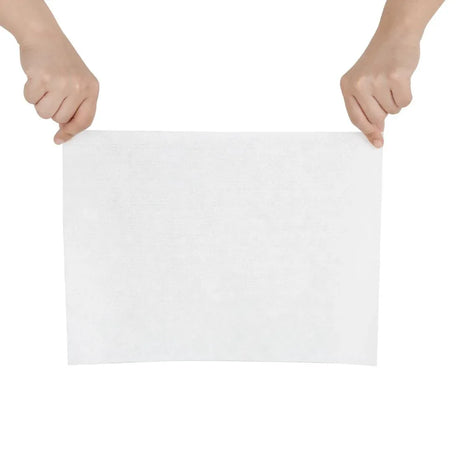 HT496 Jantex Green Compostable Cleaning Cloth White (Pack of 200)