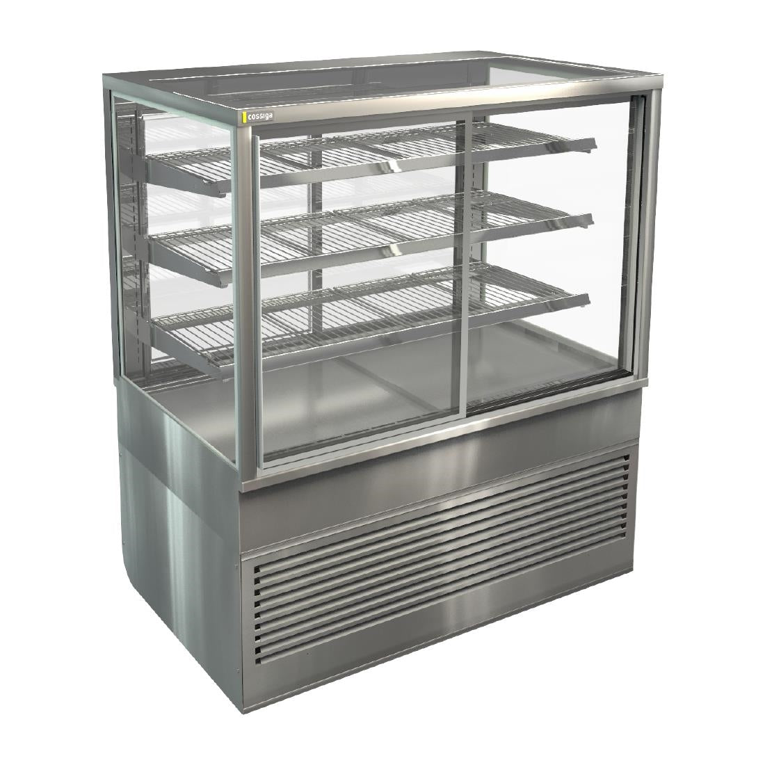 HT505 Cossiga Tower BTG Freestanding Multideck Display Fridge w/Sliding Front & Rear Doors 1200mm