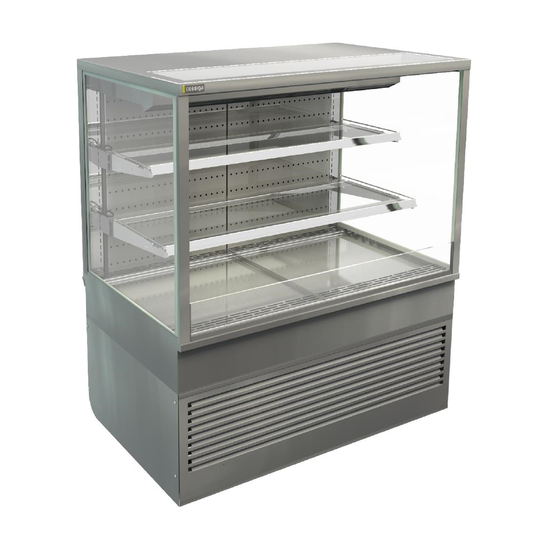 HT511 Cossiga Tower BTG Open Front Freestanding Multideck Display Fridge w/Hinged Stainless Rear Door 1200mm