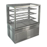 HT517 Cossiga Heated Freestanding Multideck Display w/Sliding Front & Rear Doors 1200mm - JD Catering Equipments Ltd