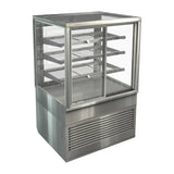 HT521 Cossiga Tower BTG Ambient Freestanding Multideck Display w/Front & Rear Sliding Doors 900mm - JD Catering Equipments Ltd