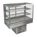 HT571 Cossiga Tower STG Refrigerated Drop-in Display w/Solid Front Glass & Rear Sliding Doors 1200mm - JD Catering Equipments Ltd