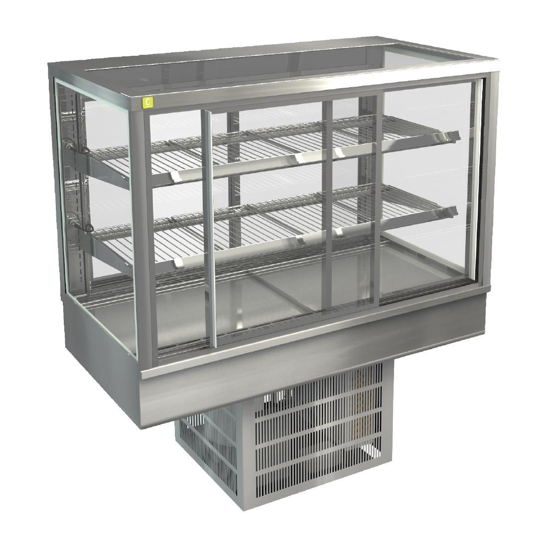 HT572 Cossiga Tower STG Refrigerated Drop-in Display w/Sliding Front & Rear Doors 1200mm