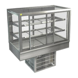 HT572 Cossiga Tower STG Refrigerated Drop-in Display w/Sliding Front & Rear Doors 1200mm - JD Catering Equipments Ltd