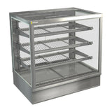 HT577 Cossiga Tower STG Heated Drop-in Display w/Solid Front Glass & Rear Sliding Doors 900mm - JD Catering Equipments Ltd