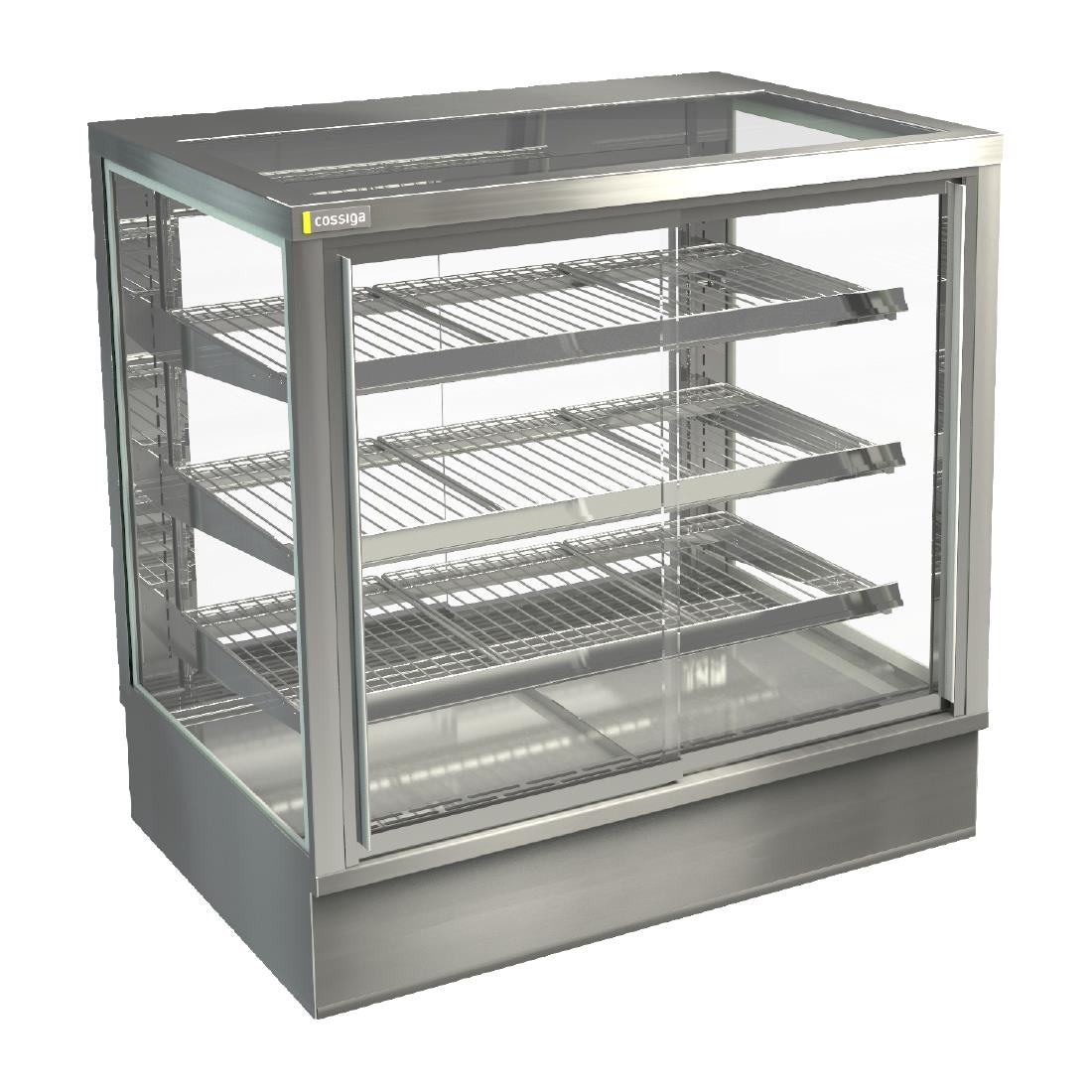 HT578 Cossiga Tower STG Heated Drop-in Display w/Sliding Front & Rear Doors 900mm