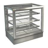 HT584 Cossiga Tower STG Ambient Countertop Multideck w/Sliding Front & Rear Doors 900mm - JD Catering Equipments Ltd