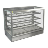 HT579 Cossiga Tower STG Heated Drop-in Display w/Solid Front Glass & Rear Sliding Doors 1200mm - JD Catering Equipments Ltd
