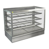 HT585 Cossiga Tower STG Ambient Countertop Multideck Display w/Solid Front Glass & Rear Sliding Doors 1200mm - JD Catering Equipments Ltd