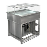 HT607 Cossiga LP PLUS Refrigerated Patisserie Display w/Ambient Storage 900mm - JD Catering Equipments Ltd
