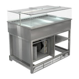 HT608 Cossiga LP PLUS Refrigerated Patisserie Display w/Ambient Storage 1200mm - JD Catering Equipments Ltd