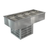 HT622 Cossiga Linear Series Drop-in Refrigerated Well 1485mm - JD Catering Equipments Ltd