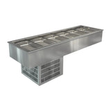 HT624 Cossiga Linear Series Drop-in Refrigerated Well 2165mm - JD Catering Equipments Ltd