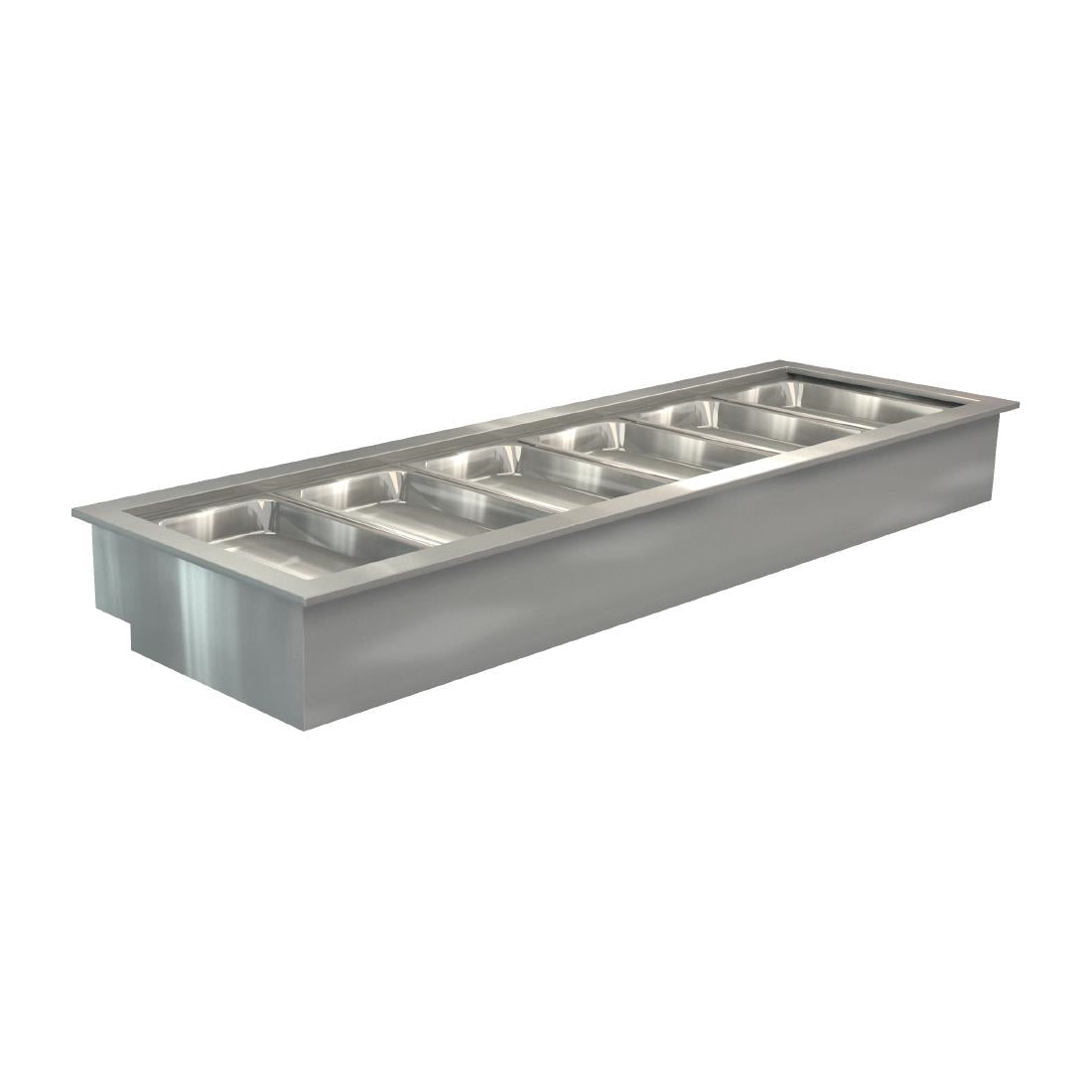 HT655 Cossiga Linear Series Drop-in Bain Marie 6x1/1 G/N 2165mm