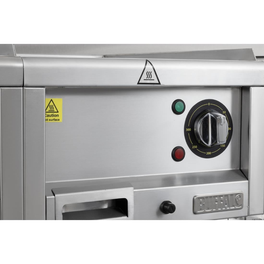 HT754 Buffalo 600 Series Ribbed Electric Griddle 400mm 2.9kW