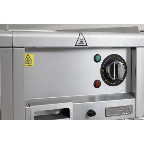 HT754 Buffalo 600 Series Ribbed Electric Griddle 400mm 2.9kW