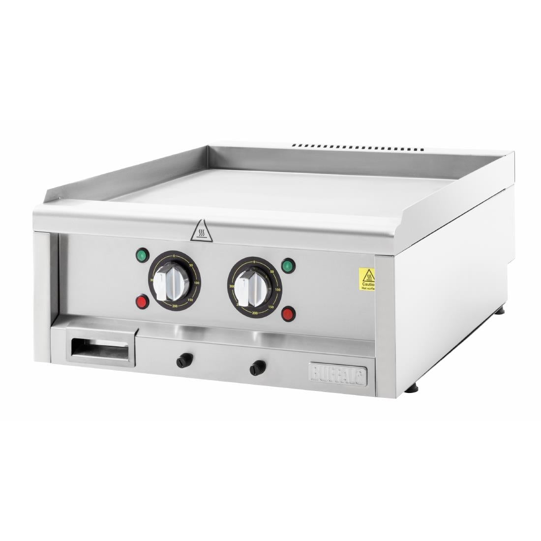 HT755 Buffalo 600 Series Dual Zone Electric Griddle 600mm wide - Single Phase