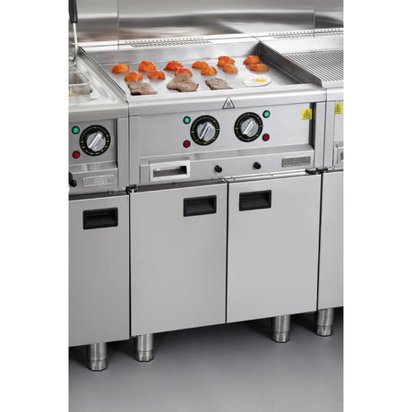 HT755 Buffalo 600 Series Dual Zone Electric Griddle 600mm wide - Single Phase