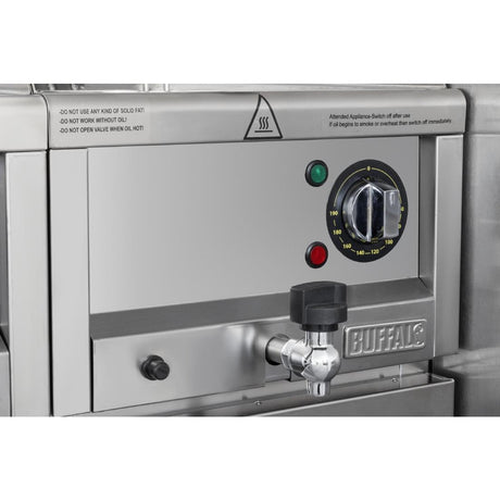 HT756 Buffalo 600 Series Single Tank Electric Fryer 8Ltr