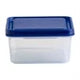 HT768 Wham Studio Rectangle Food Box Clear/Blue 1Ltr