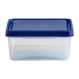 HT769 Wham Studio Rectangle Food Box Clear/Blue 2Ltr