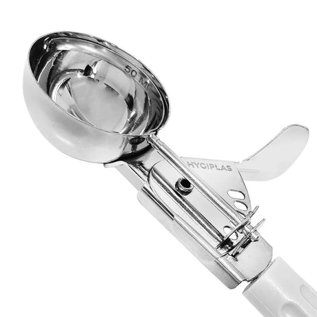 HT783 Hygiplas Ice Cream Scoop White 50ml