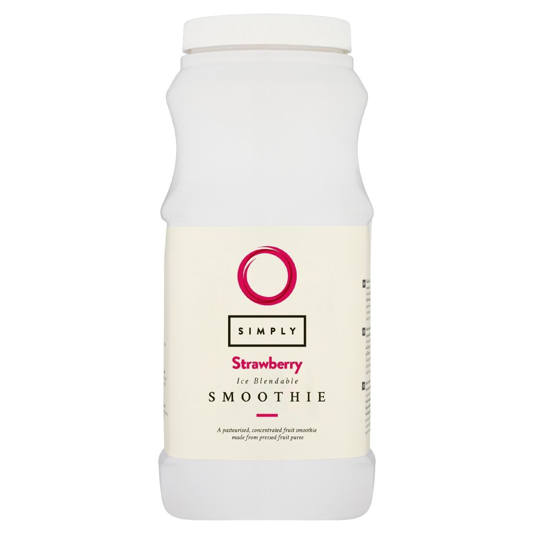 HT832 Simply Strawberry Smoothie Mix 1Ltr